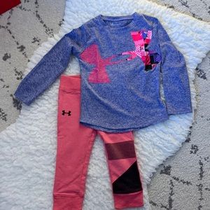 Under Armour Girls Matching Two Piece Set